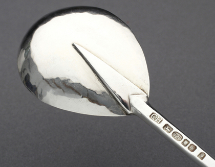 Guild of Handicraft Arts & Crafts Silver Seal Top Spoon - Harts of Chipping Campden, Golden Jubilee